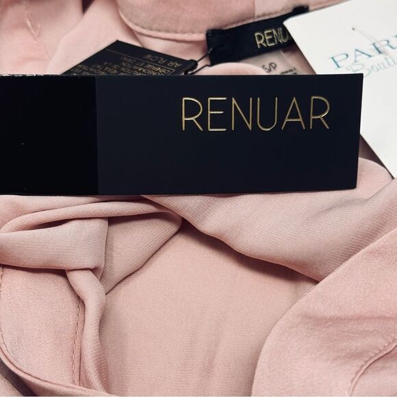 Renuar  Women’s Mauve Long Sleeve Airflow Blouse. Size Small.  NWT - Picture 4 of 11